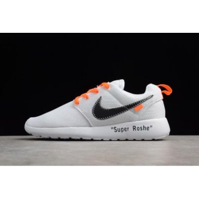 Nike Roshe Super Run Beyaz / Siyah / Turuncu Koşu Ayakkabısı Türkiye - YU0IWFM3